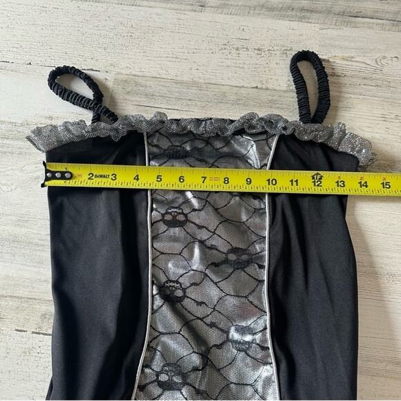 Amscan Halloween Black and Silver Fallen Angel Costume
Girls Children 14-16Y - Picture 8 of 10